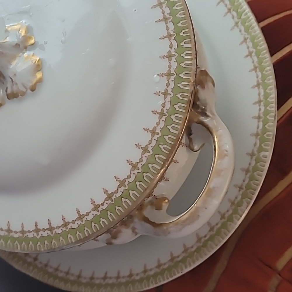 Vintage Limoges Covered Dish & Tray - Picture 11 of 16